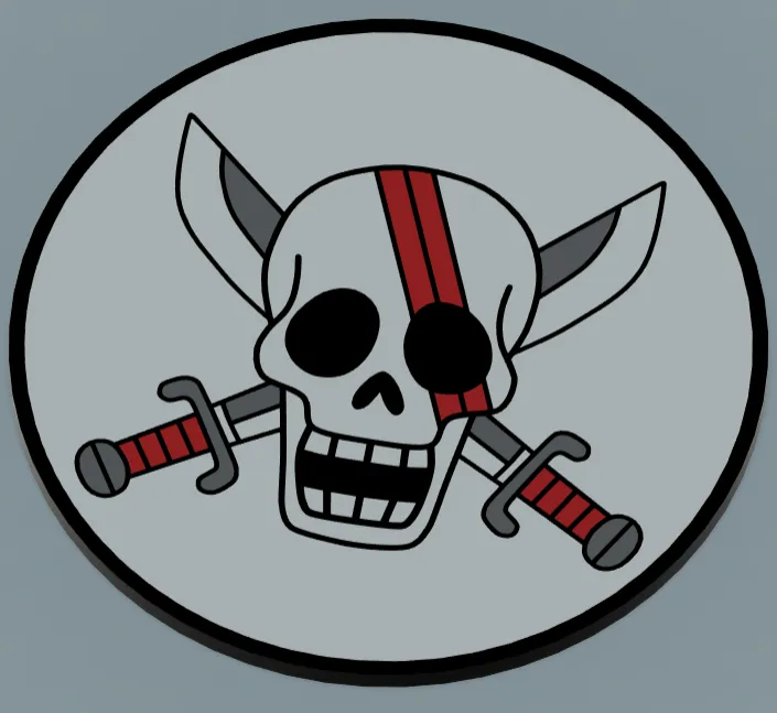 Shanks Jolly Roger Coaster - One Piece