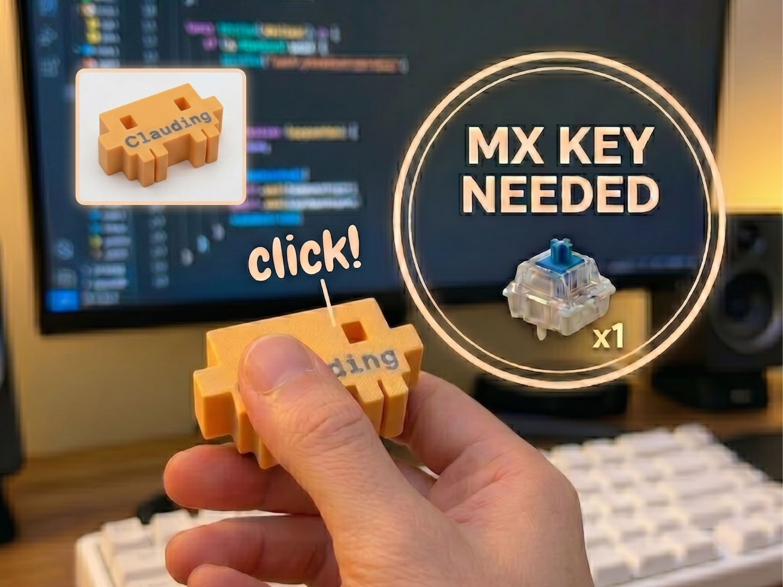 Claude Code Clicker Fidget