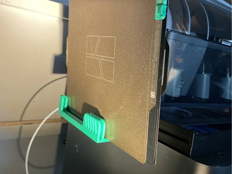 Build Plate Holder for Sanja 3d AMS Riser 