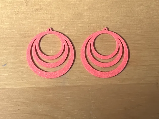 hoop earrings
