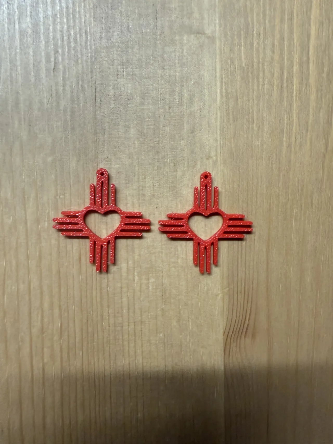 Heart Earrings view 2