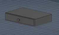 Small Single Frame with Drawer