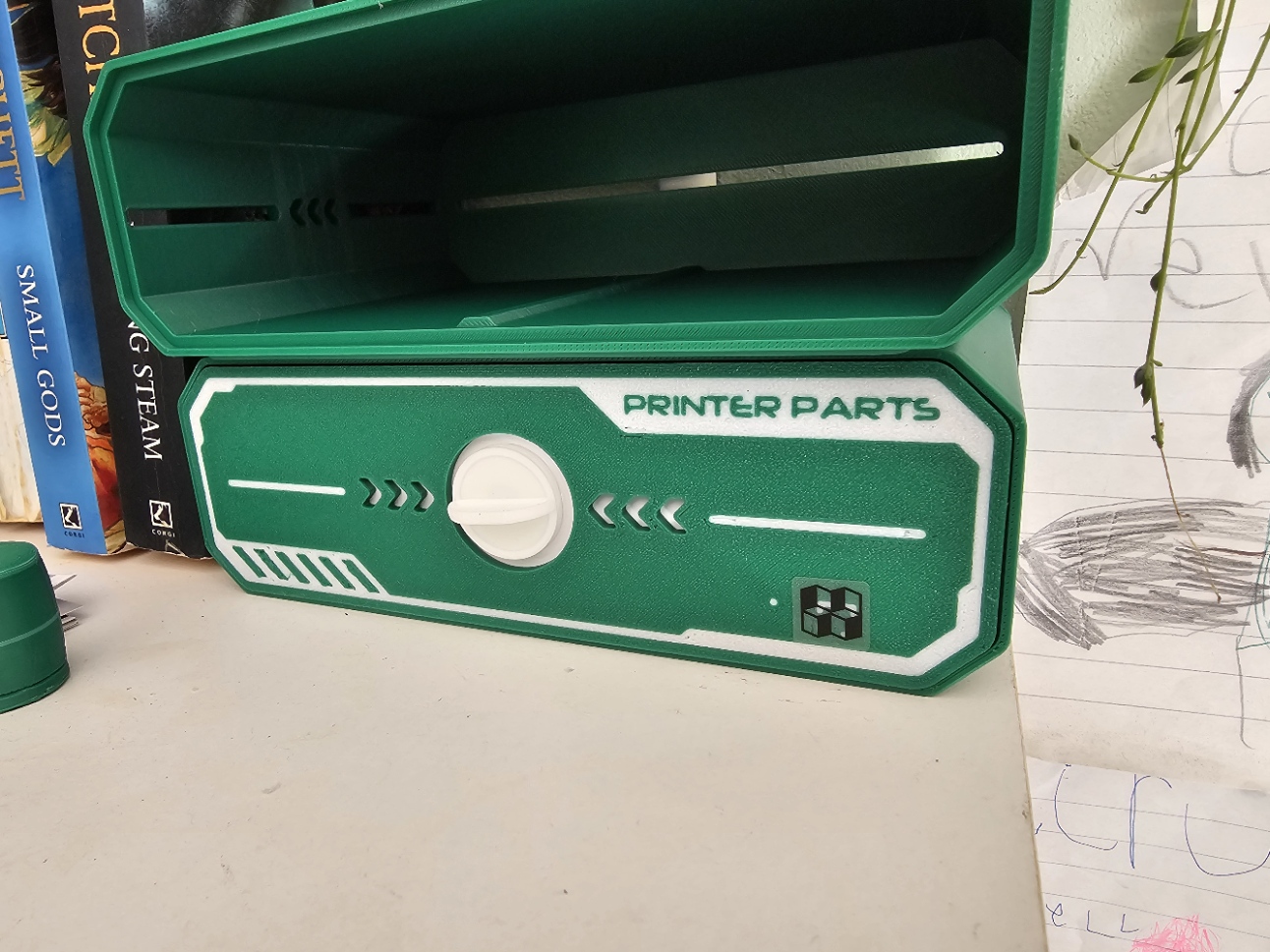 Miniatura 4 do modelo 3D CYBERPUNK Storage Stacker