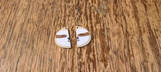 Sloth Pendants/Earrings 2 Halves