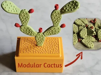 Thorny Mc Prickface - Build you own modular cactus