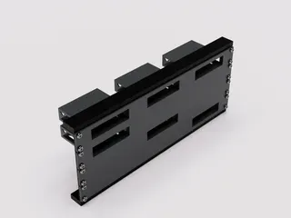 Rack mount network switch bracket by Raddic - MakerWorld