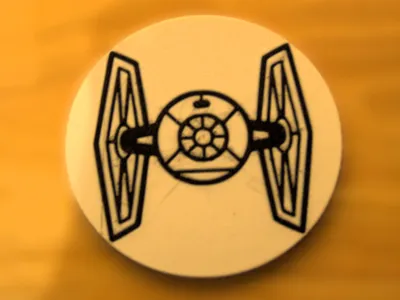 Star Wars TIE Fighter Coaster Model
