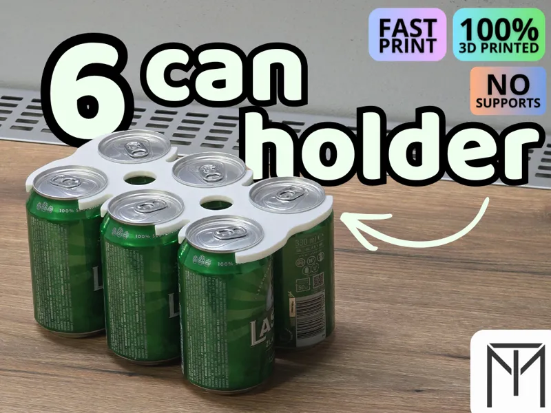 6 can holder
