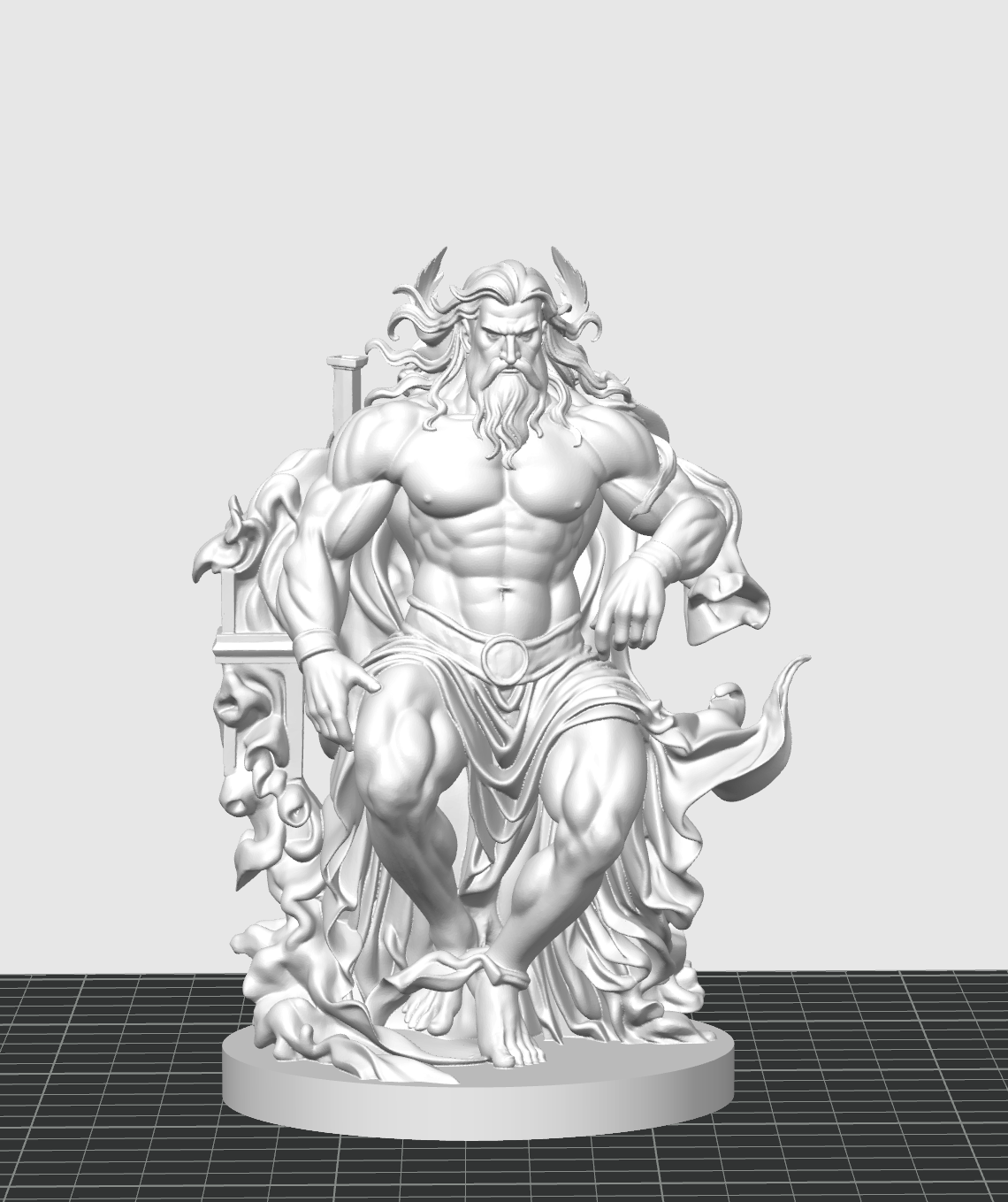 Miniatura 6 do modelo 3D 众神之王宙斯-夜灯-氛围灯