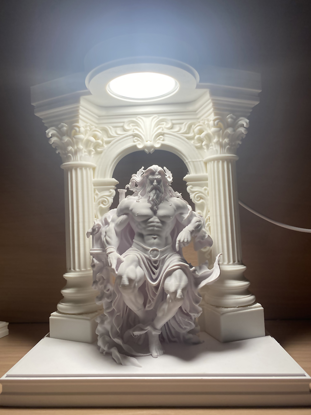 Miniatura 1 do modelo 3D 众神之王宙斯-夜灯-氛围灯