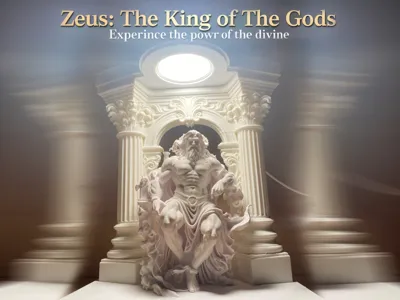 King of the Gods Zeus - Night Light - Ambient Light