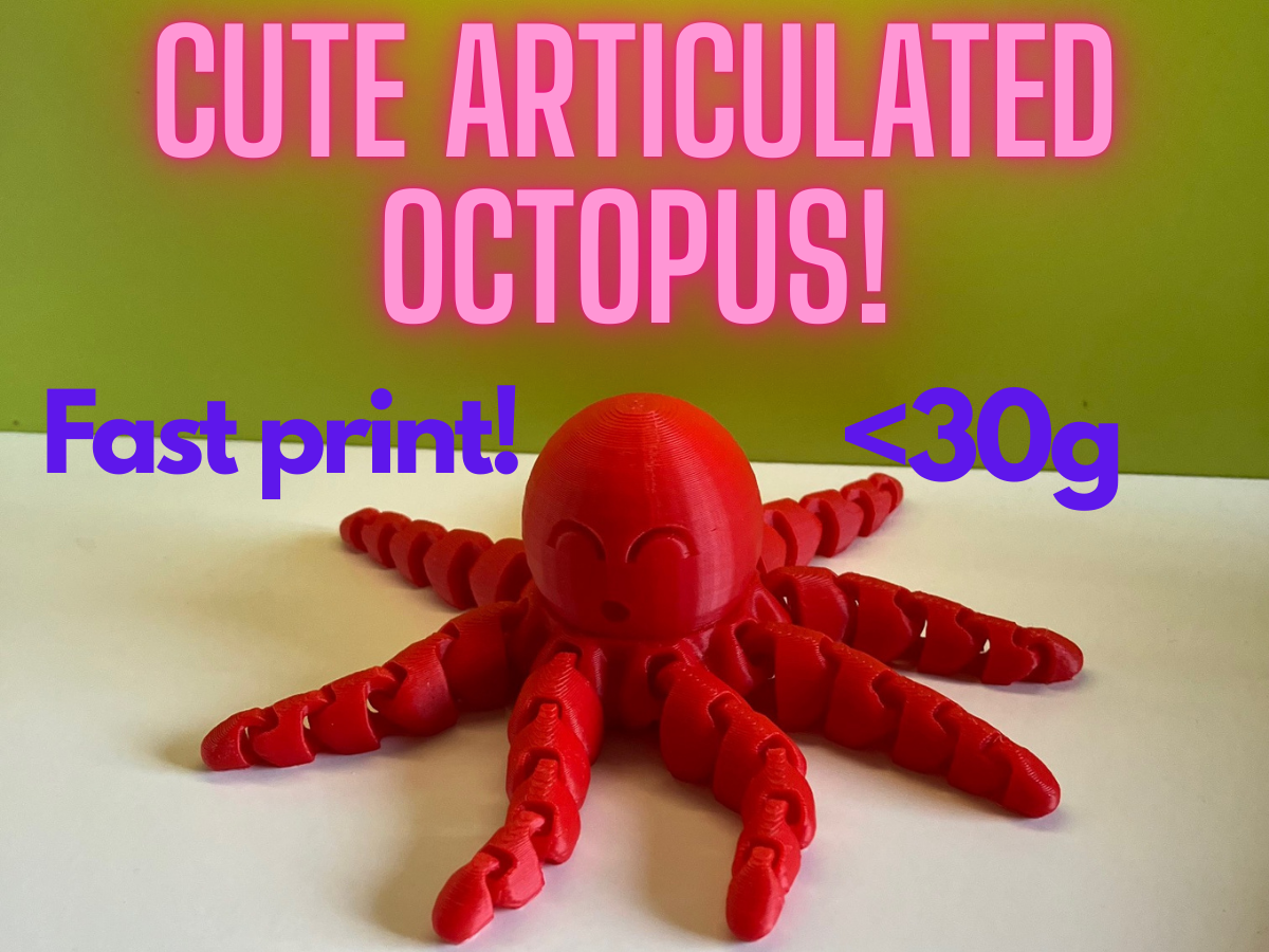 Cute Articulated Octopus