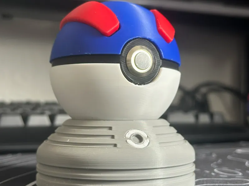 Pokemon Light Up Great Ball - Cosplay Prop