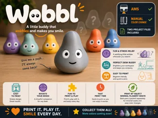 Wobbl - Cute Wobble Fidget Toy