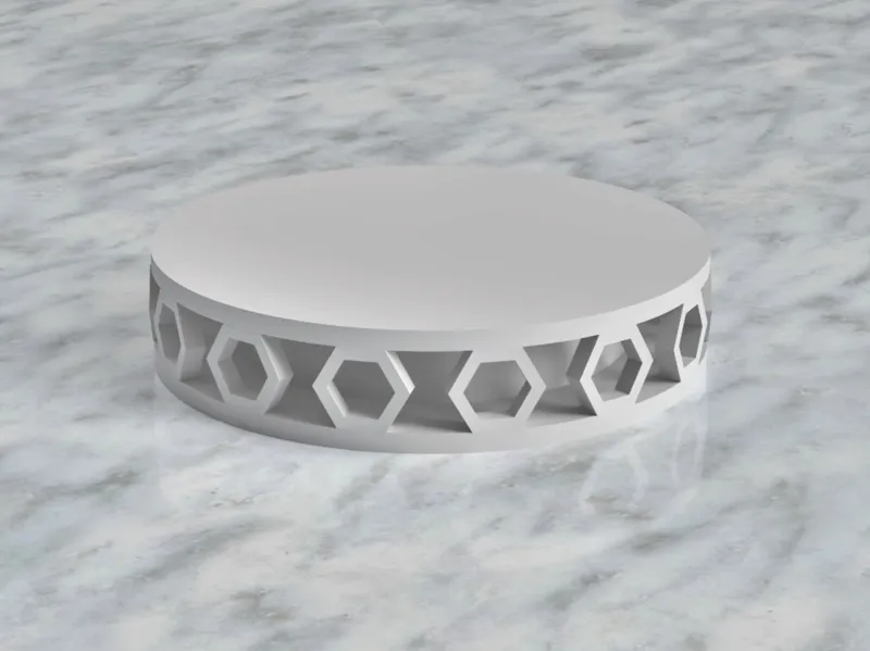 Round base plate 