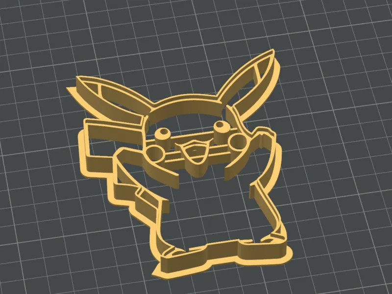 Pikachu Plätzchen Ausstecher Cookie Cutter