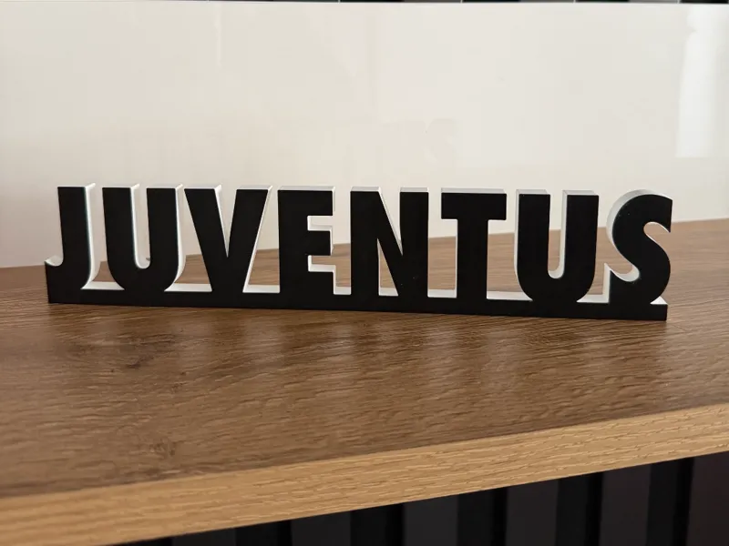 Juventus Football Club Sign Art
