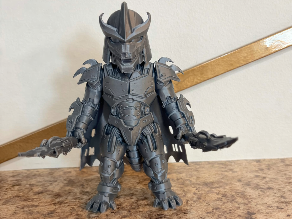 Shredder / Mechagodzilla TMNT x Godzilla Figure
