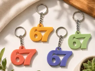 67 Keychain