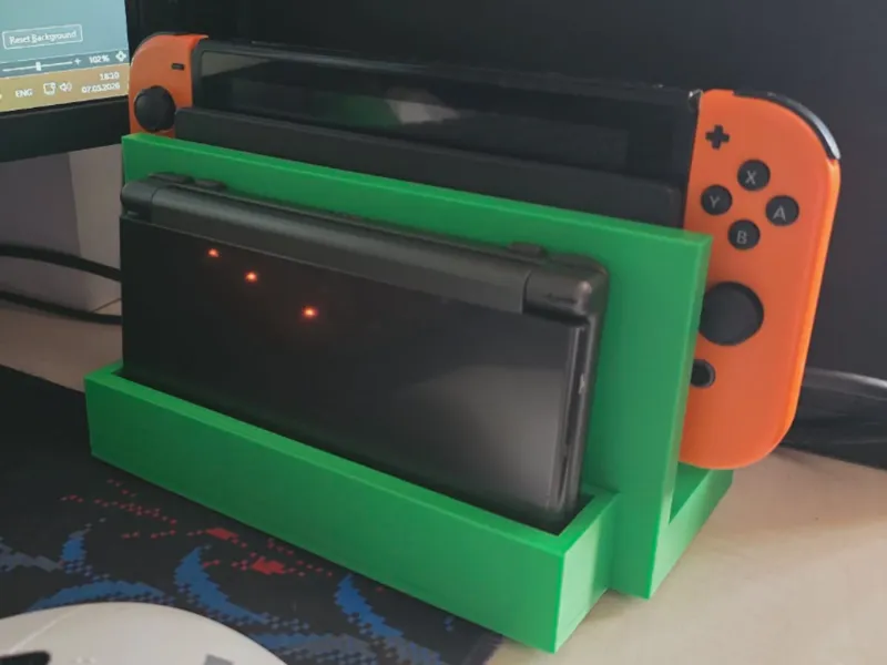 Nintendo Switch Dock X N3DSXL holder