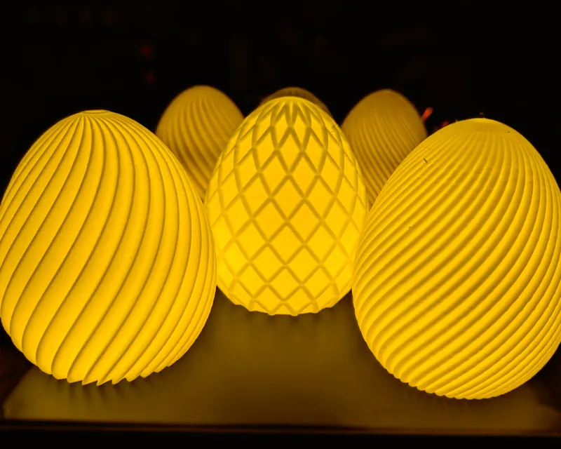 Easter Egg Tea Light Collection Three