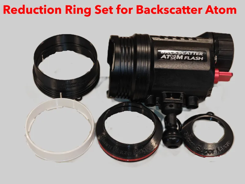 Reduction Ring Set for Backscatter Atom Strobe