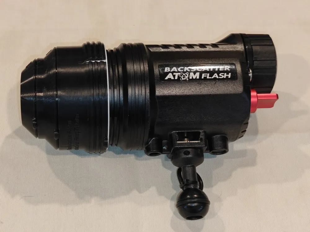 Reduction Ring Set for Backscatter Atom Strobe - Free 3D Print Model ...