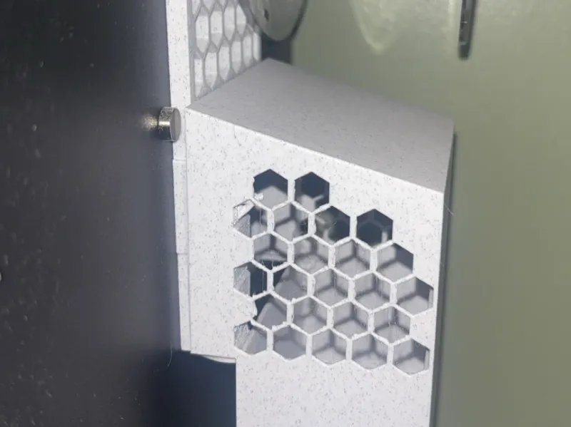 P1S POOP CHUTE REMOVEABLE WITH AMS OR SINGLE SPOOL