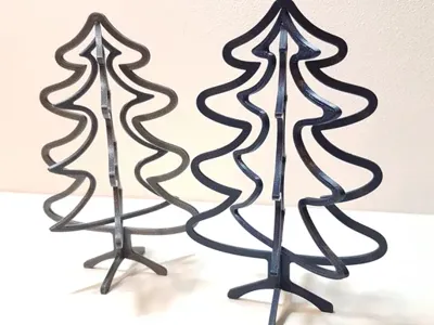Spining xmas tree