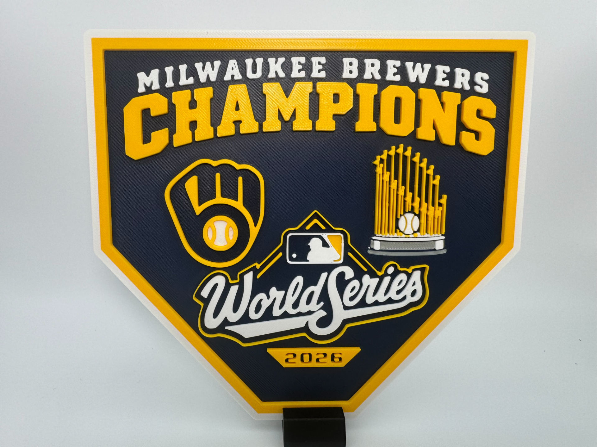 Milwaukee Brewers 2026 World Series Champions Sign - 1