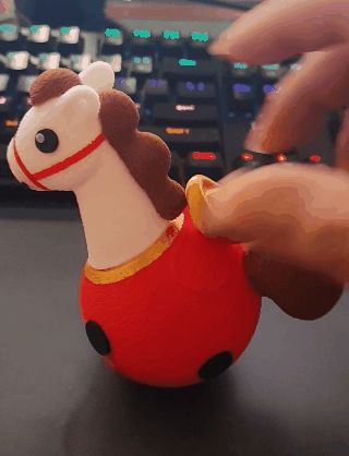 马上有钱  摇钱马  不倒翁