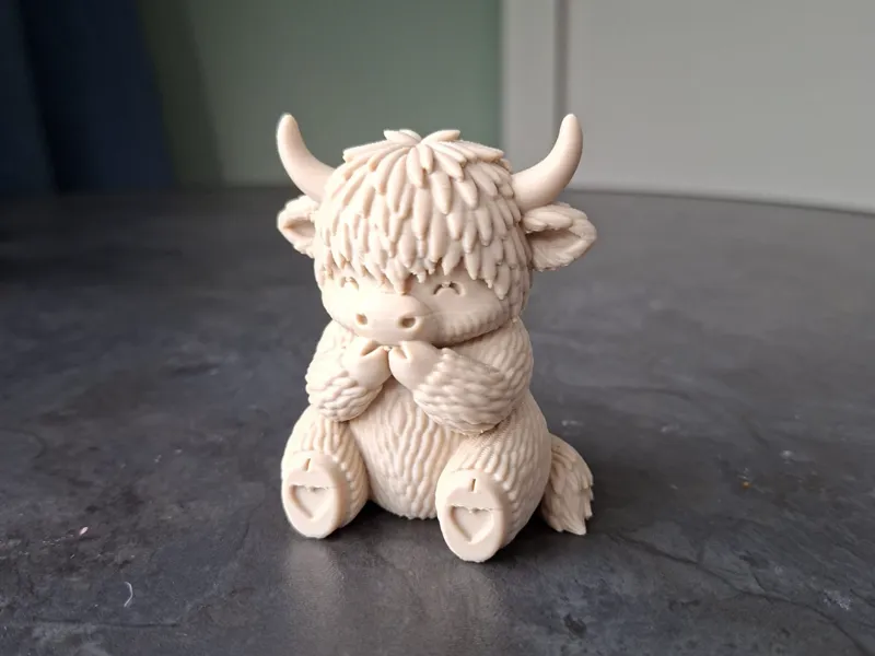 Giggling Love Highland Cow