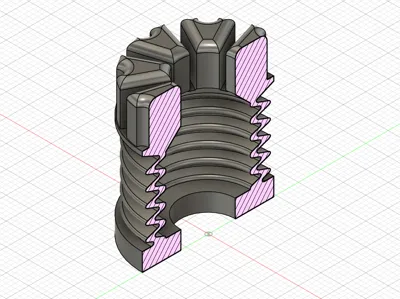 Bambulab P1 Series foot dampeners