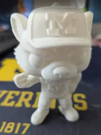 Figurine mascotte Wolverine Michigan — photo 3