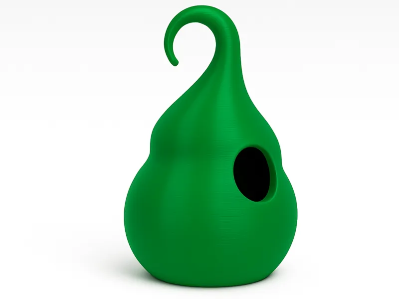 Curvy Pear Birdhouse