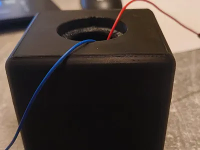 Case for Large Arcade Button with LED - 60mm White