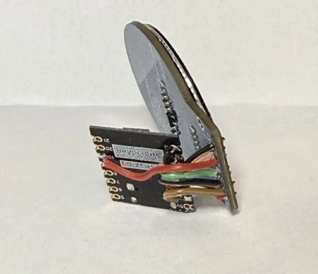 ESP32 Plane Radar — Live ADS-B on a Round Display view 3