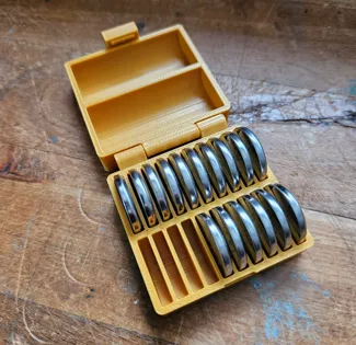 Print-in-Place CR2032 Battery Case 2x10