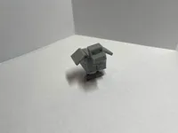 Figurine articulée poulet Minecraft — photo 2