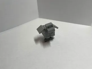 Minecraft chicken action figure 