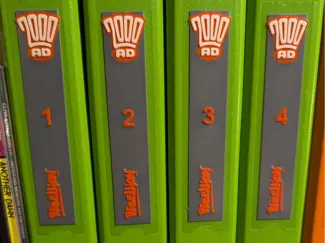 2000AD Binder Insert
