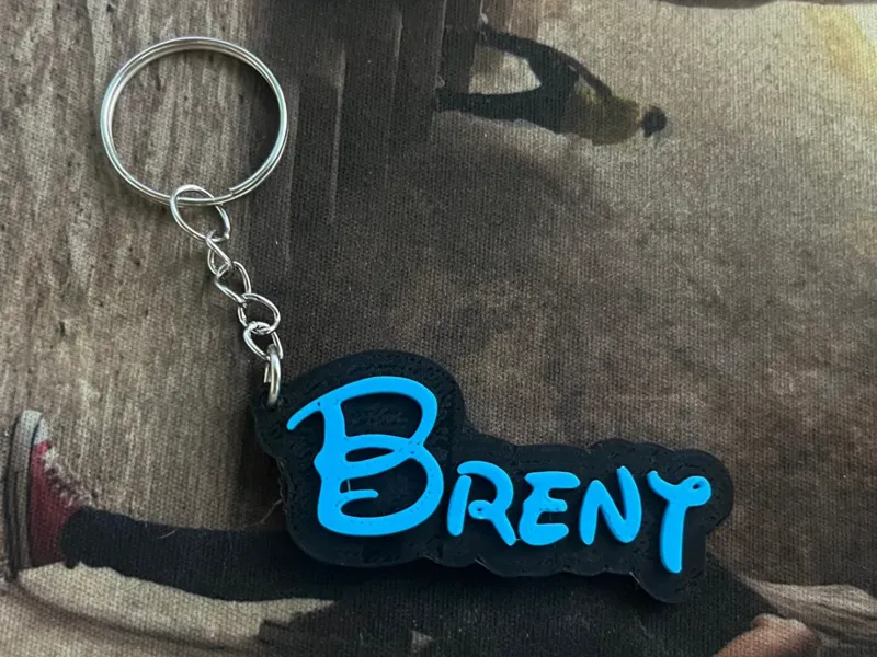 Llavero con el nombre de Brent