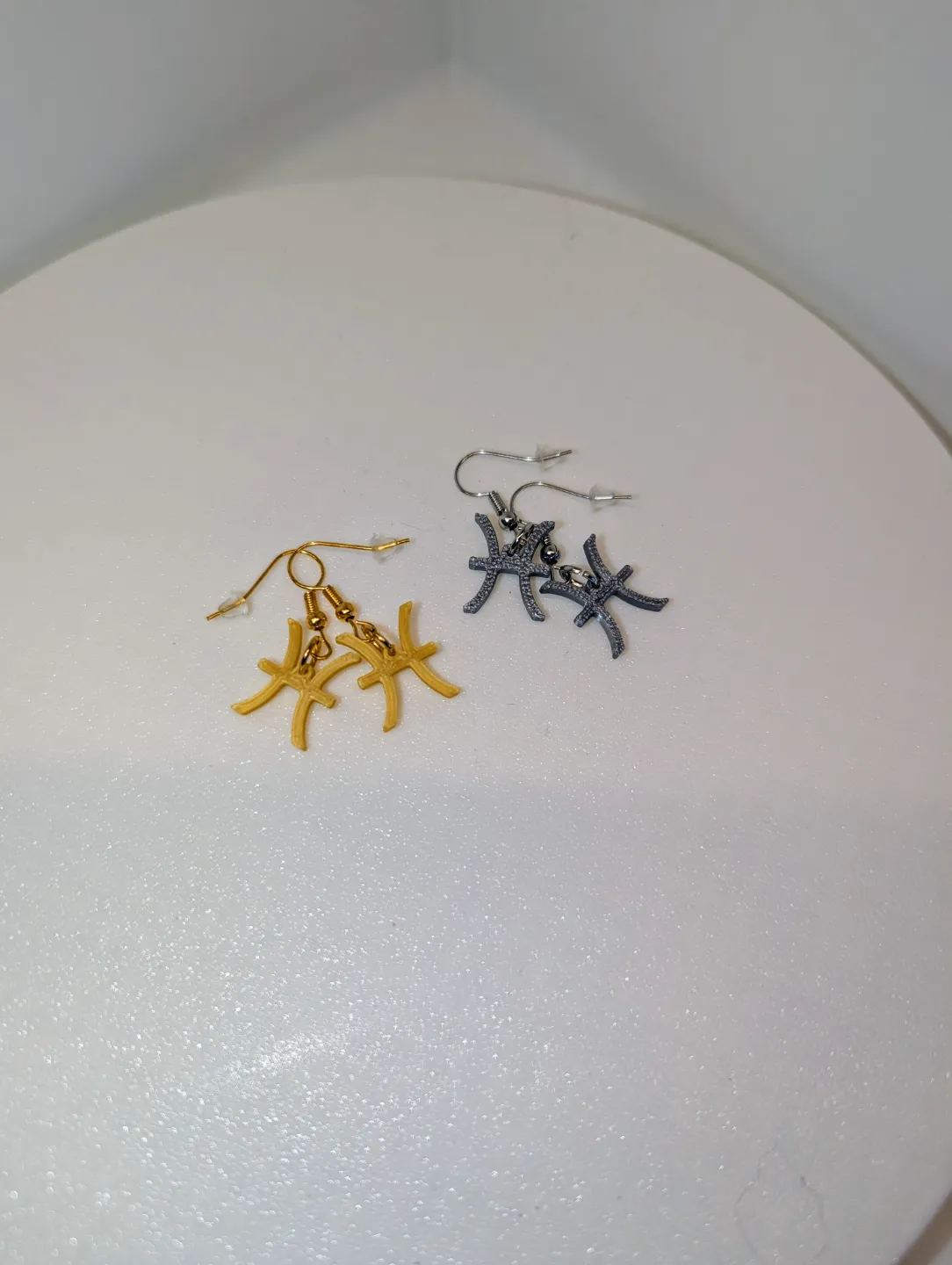 Zodiac Earrings - Dangle Style - All 12 Signs view 4