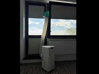 90° Window Vent Adapter for  Portable AC
