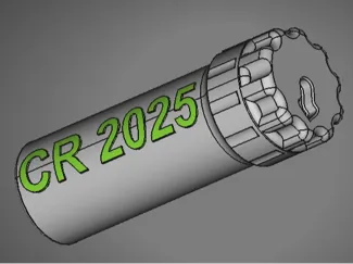 CR2025 battery case