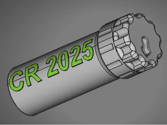 CR2025 battery case