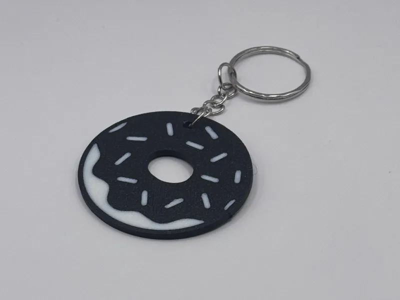 Donut Keyring