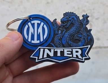 Miniatura 1 do modelo 3D Portachiavi inter