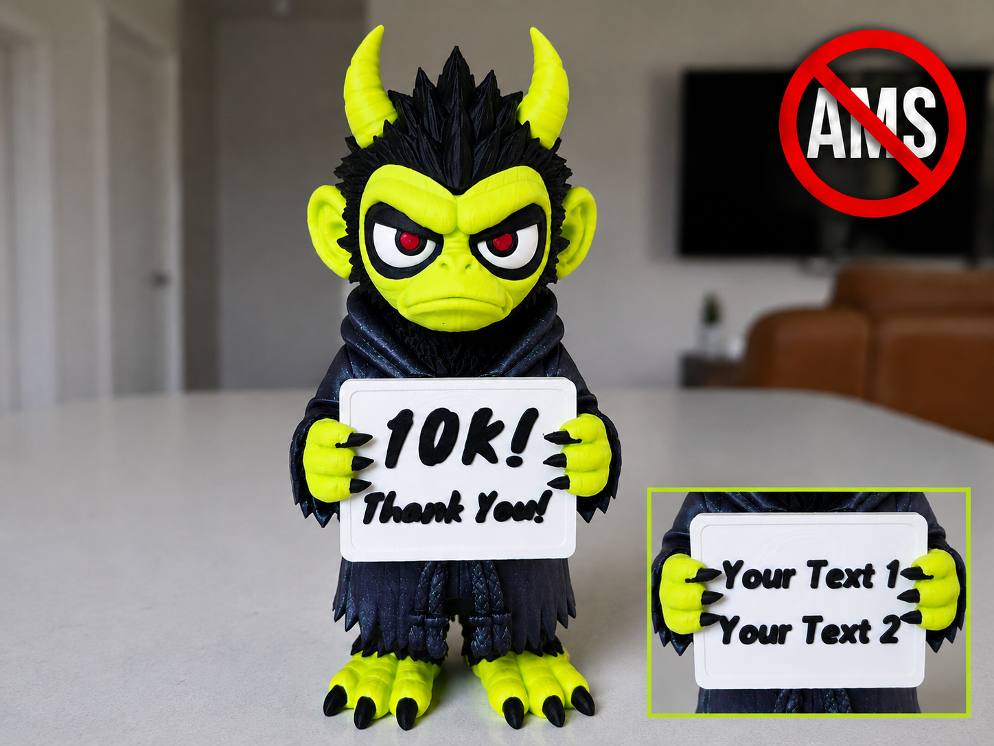 KrackO 10K THANK YOU! Write Your Own Text (No AMS) - 1