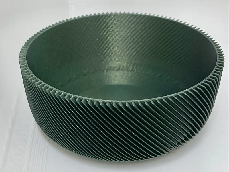 Elegant Spiral Bowl - fruit bowl or valet bowl